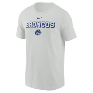 Image of BOISE STATE TEE SHADOW BRONCOS OVER LOGO LEGEND NIKE -  photondust